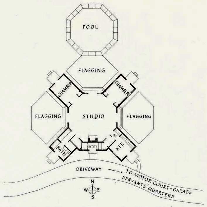 La Folie Monvel . Bernard Boutet de Monvel's Palm Beach home.