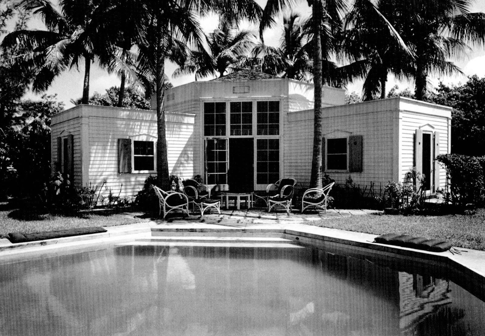 La Folie Monvel . Bernard Boutet de Monvel's Palm Beach home.