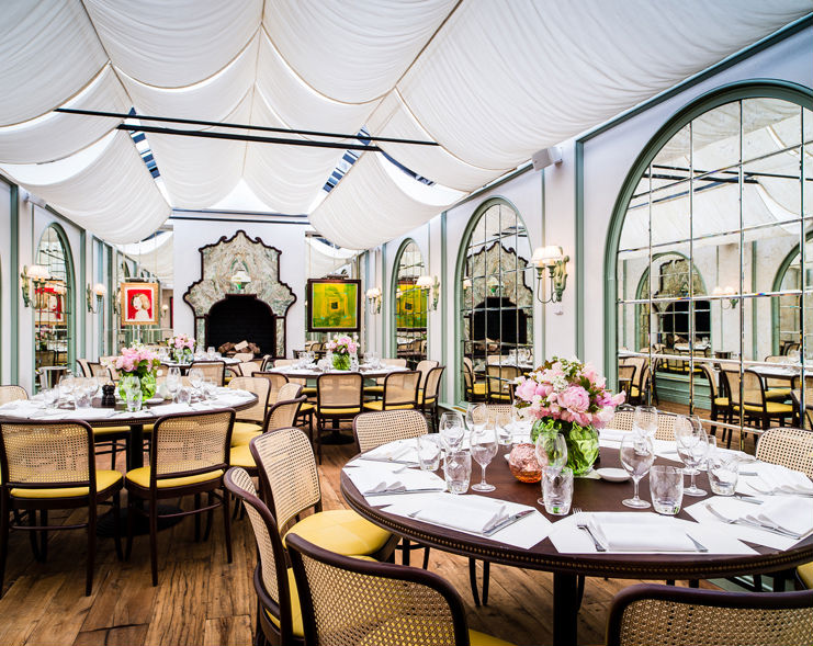 Daphne's restaurant, London. Interiors by Martin Brudnizki