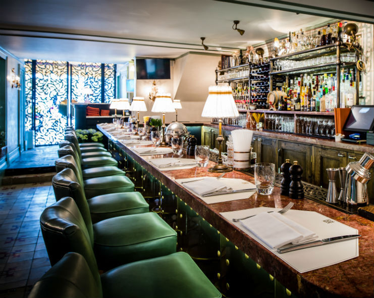 Daphne's restaurant, London. Interiors by Martin Brudnizki