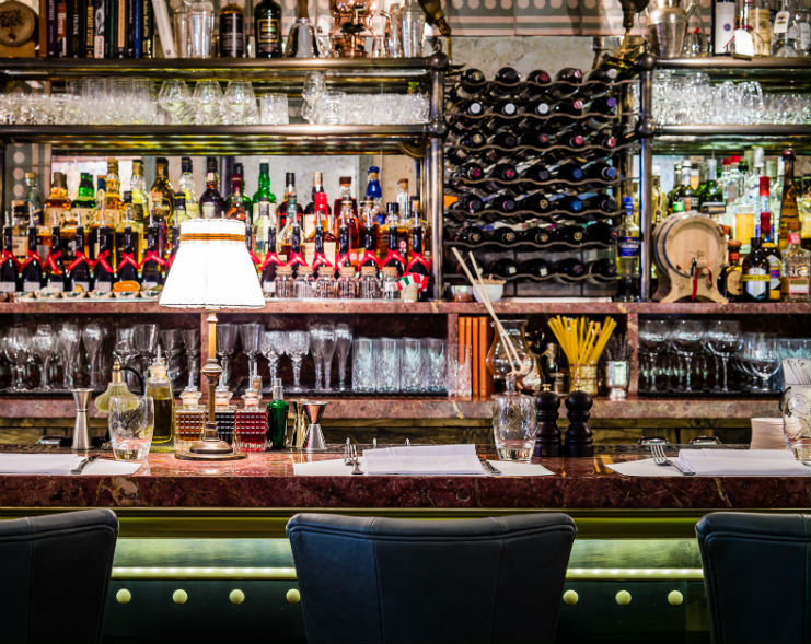 Daphne's restaurant, London. Interiors by Martin Brudnizki