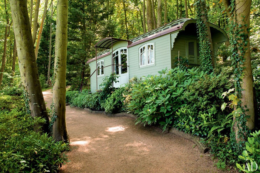 Pierre Bergé home in Normandy