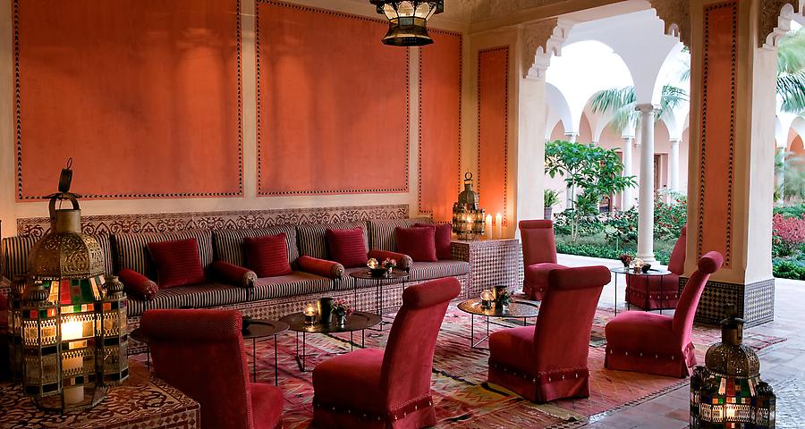 The Moroccan lounge, Finca Cortesin