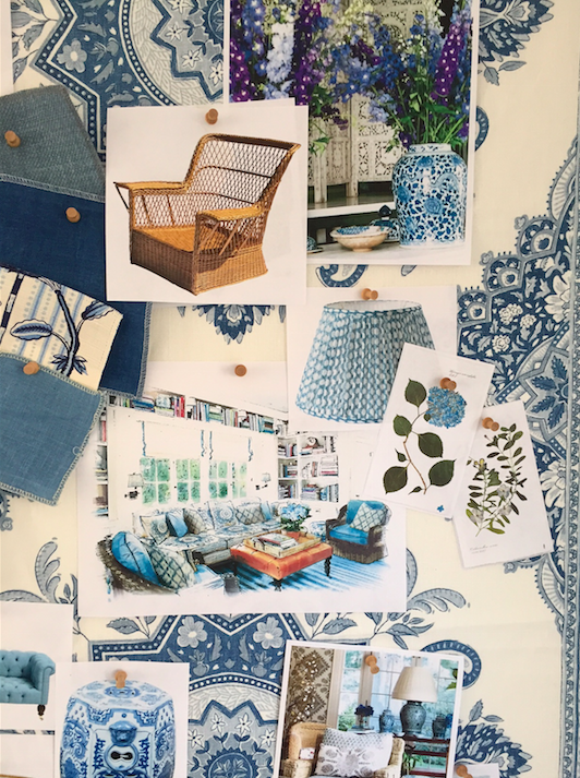 Mark D Sikes for Schumacher, Moodboard
