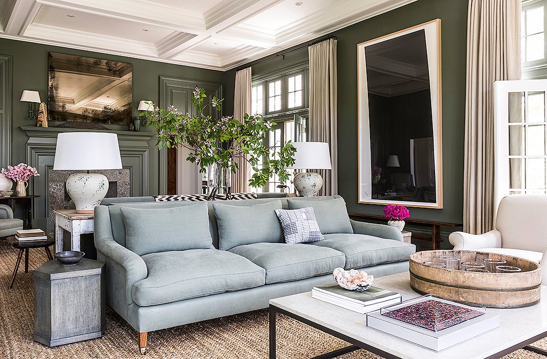 With the help of interior designer Mark Cunningham, Brett Heyman (founder of accessories brand Eddie Parker) created this beautiful weekend home in Connecticut. 