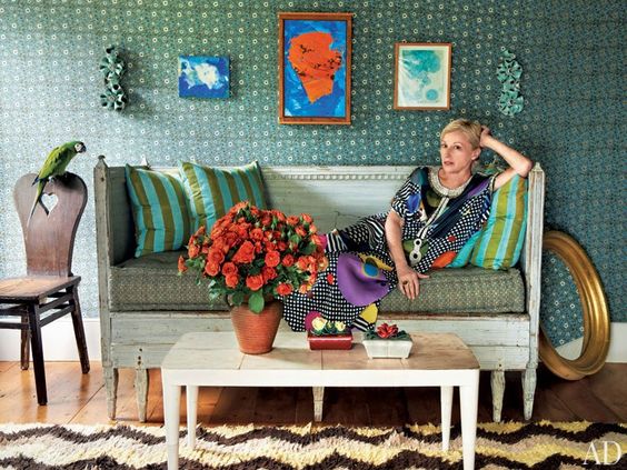 Cindy Sherman's Hamptons Home - Directorio Deco by Gloria Gonzalez