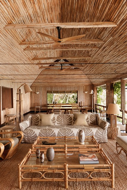 Mustique Bamboo House by Veere Grenney