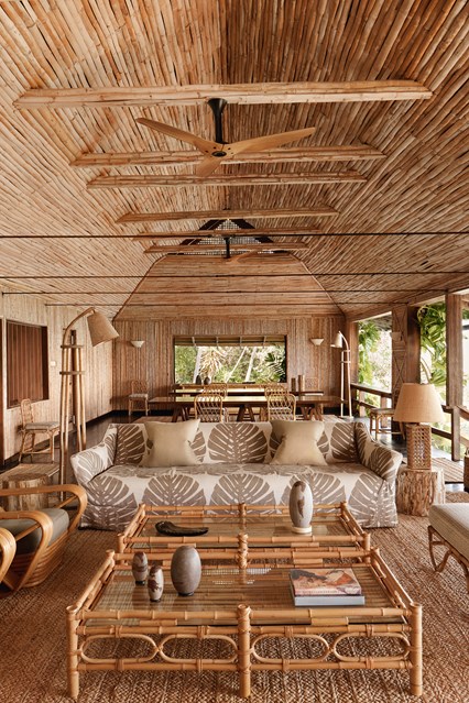 Mustique Bamboo House by Veere Grenney