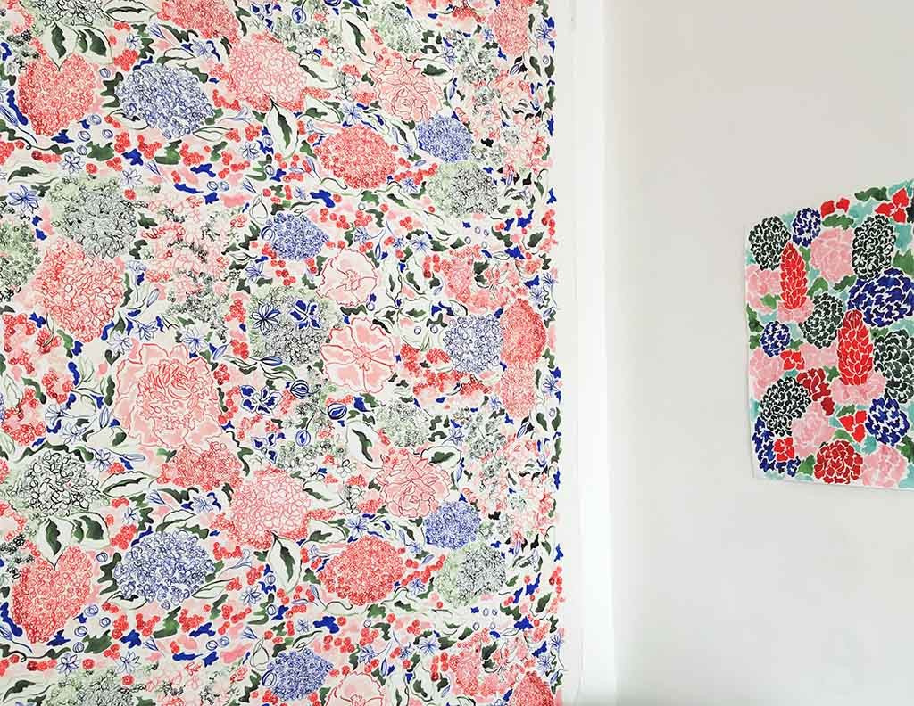 Claire de Quenetain Hortense Collection - The Annabelle Fabric Claire de Quenetain Hortense Collection - The Annabelle Fabric