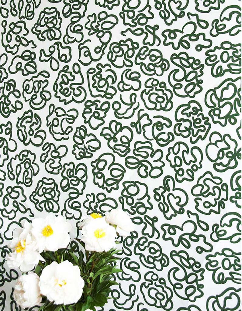 Claire de Quenetain Hortense Collection - The Hydrangea Fabric Claire de Quenetain Hortense Collection - The Hydrangea Fabric