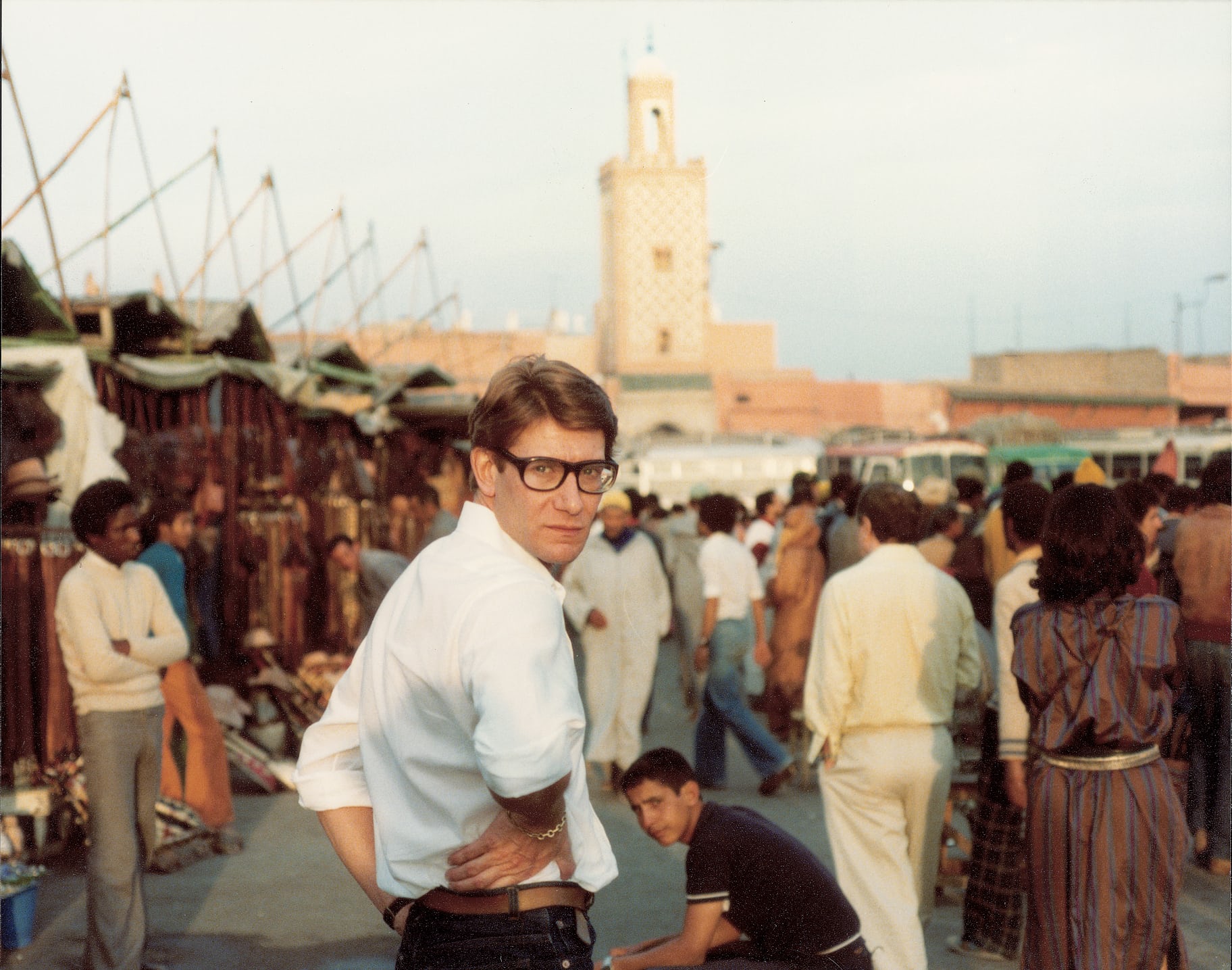 Yves Saint Laurent in Marrakech