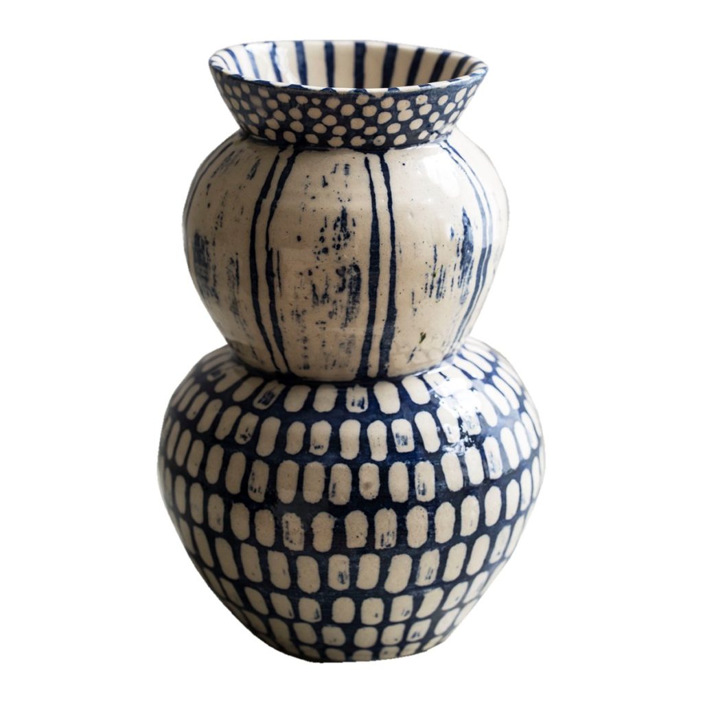 Three layer dash vase - Wicklewood Three layer dash vase - Wicklewood