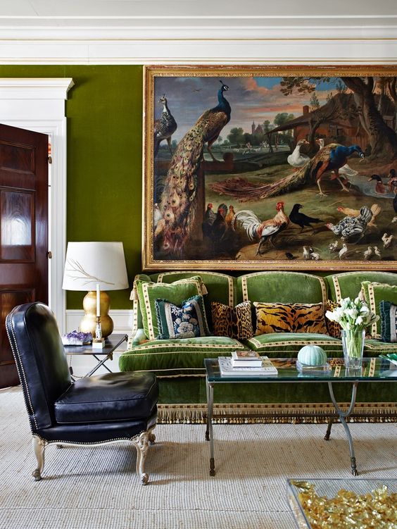Tory Burch NYC Apartment. The sofa was designed as an homage to Hubert de Givenchy. Daniel Romualdez design