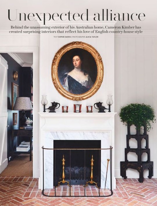 Cameron Kimber's Australian home gracing the pages of  House & Garden UK