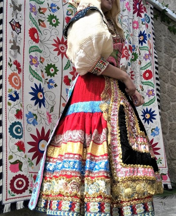 Corpus Christi in Lagartera. Popular Costume