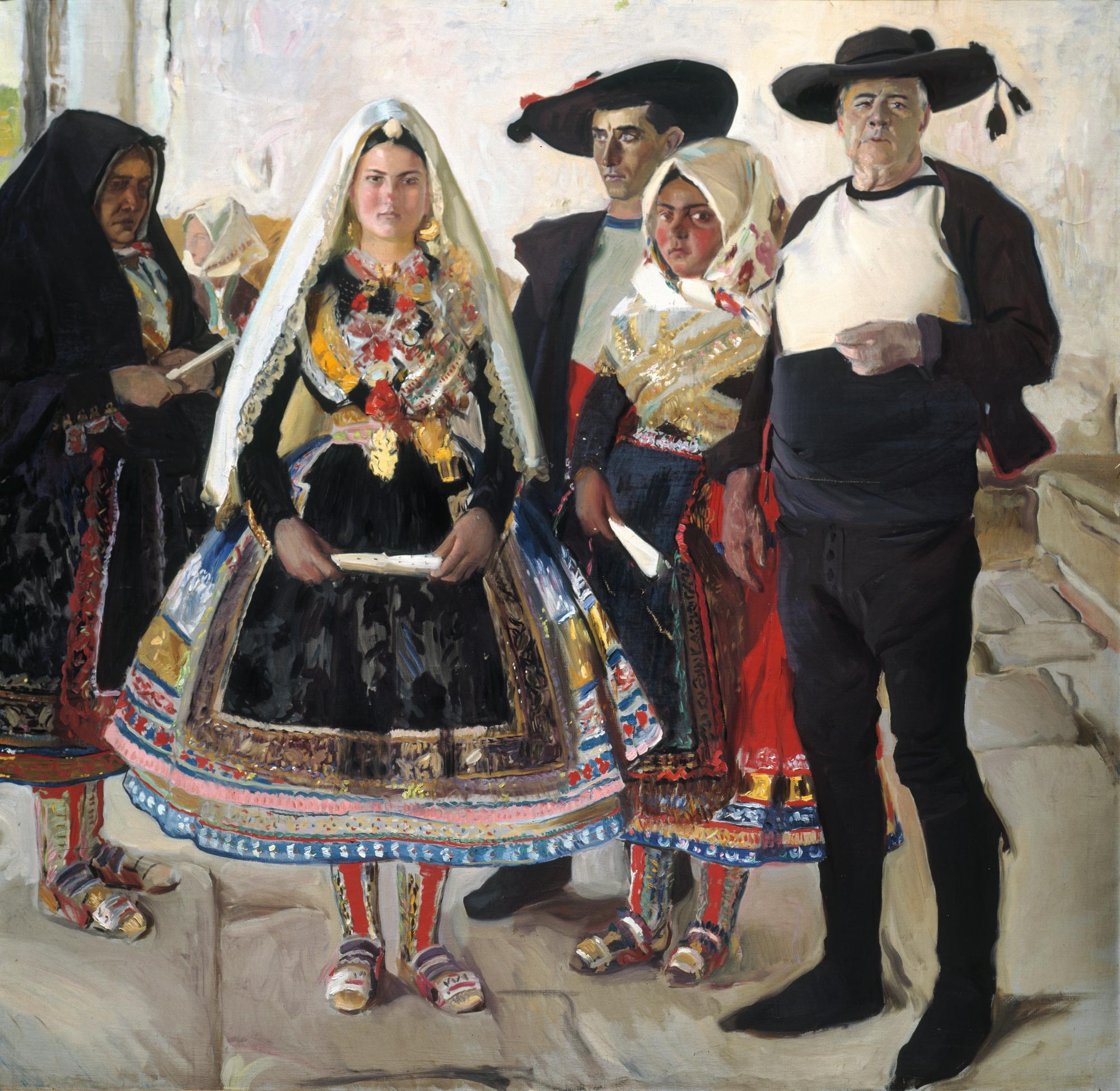 Lagartera Bride , Joaquin Sorolla , 1912 