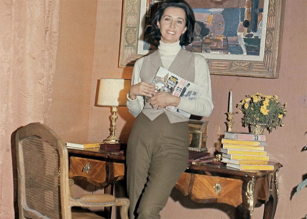Countess of Romanones in her Madrid Flat