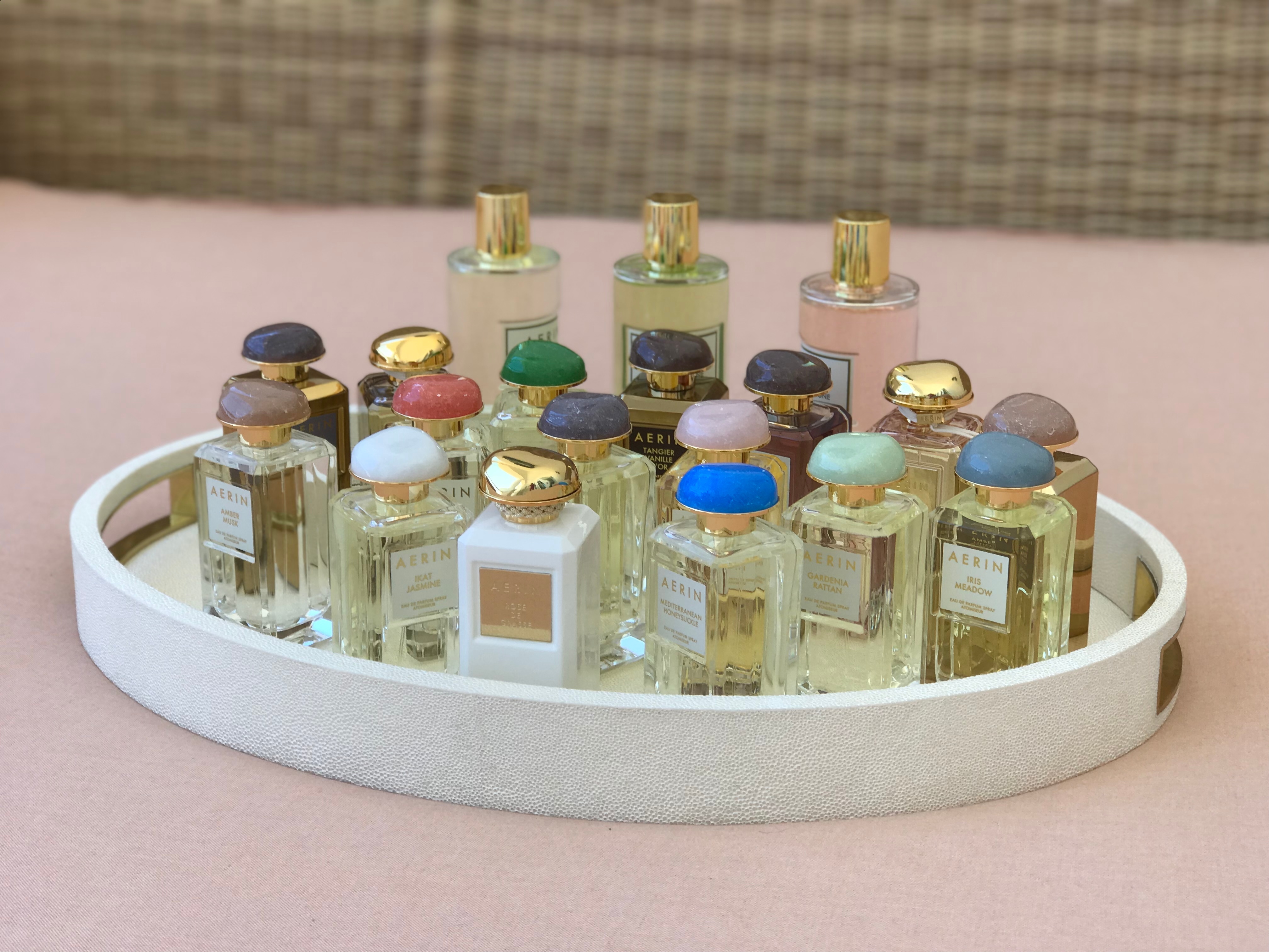 Rosewood Bermuda will also introduce the AERIN fragance bar, a dedicated 24-hour Fragrance Bar featuring the complete collection of AERIN fragrances. Through this unique amenity, guests can borrow from a selection of AERIN fragrances, eliminating the hassle of packing yet another liquid.  From the moment they check in, guests can ring the Fragrance Bar at any time, and a butler will appear at their door, carrying a silver tray with AERIN’s luxurious fragrances for guests’ use.  After selecting the fragrance of their choice, guests will mist themselves and the Fragrance Butler will disappear with the tray until he or she is rung again. (How fabulous is this?!)