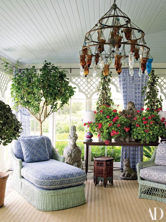 A pattern filled Long Island Home