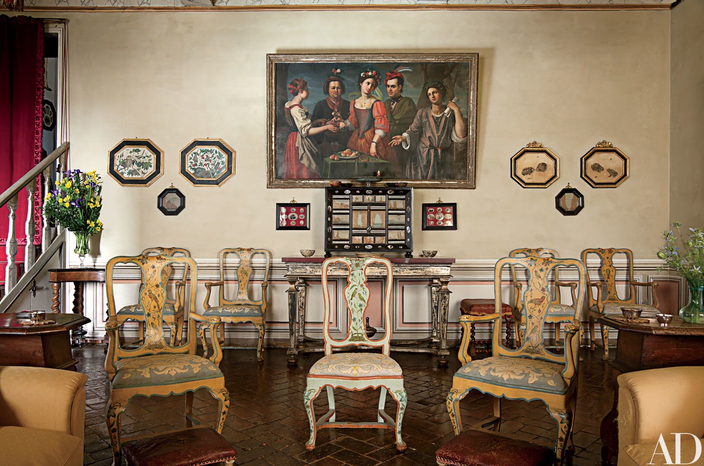 Count Raniero Gnoli's magnificent Italian home