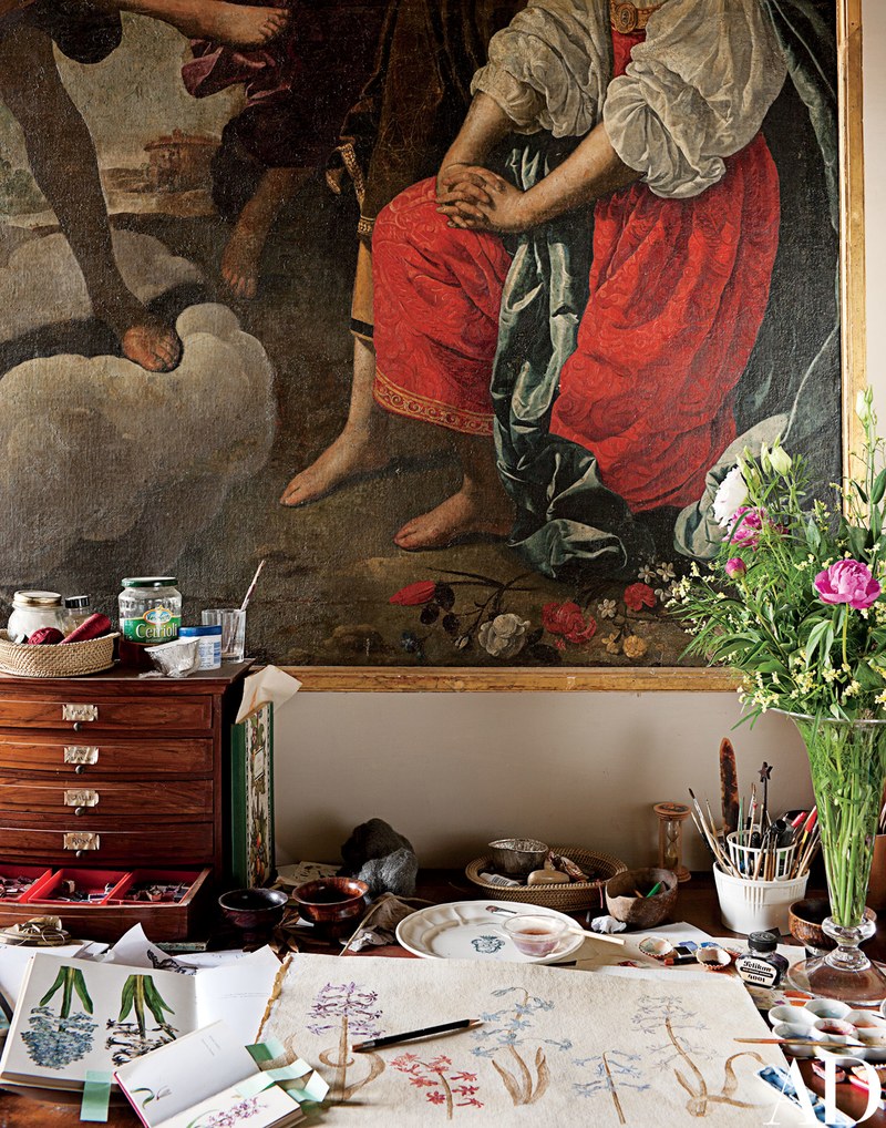Count Raniero Gnoli's magnificent Italian home