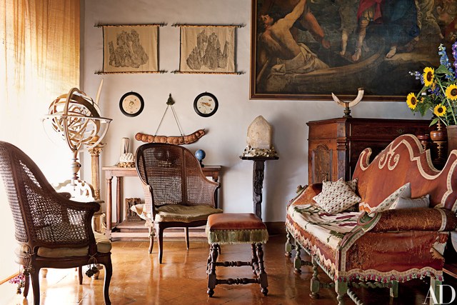 Count Raniero Gnoli's magnificent Italian home