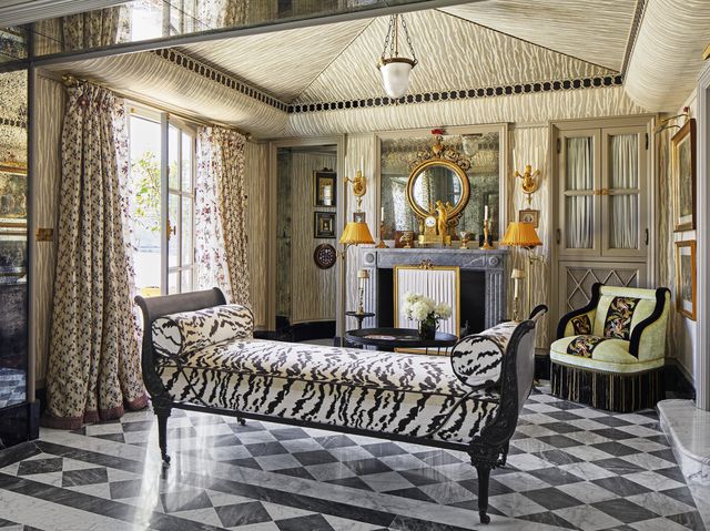 A tented bedroom in Seville by Amaro Sanchez de Moya