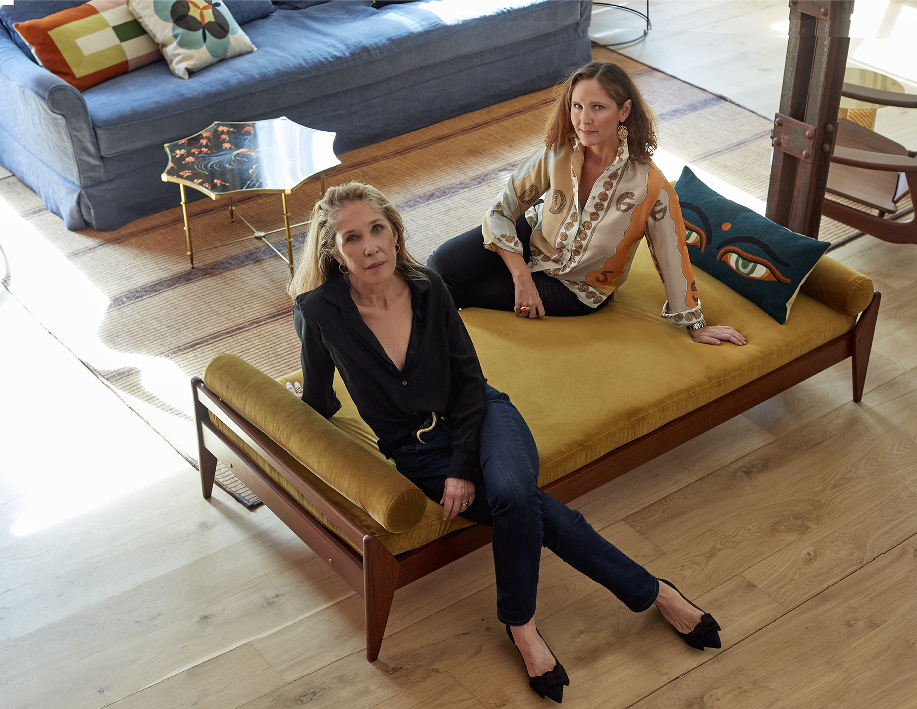 Sylvia and Victoria Melian Randolph, the sucessful interior design duo Melian Randolph | Directorio Deco by Gloria Gonzalez