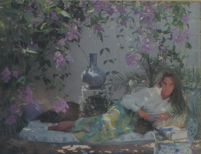Sylvia Melian in Sotogrande photographed by Slim Aarons