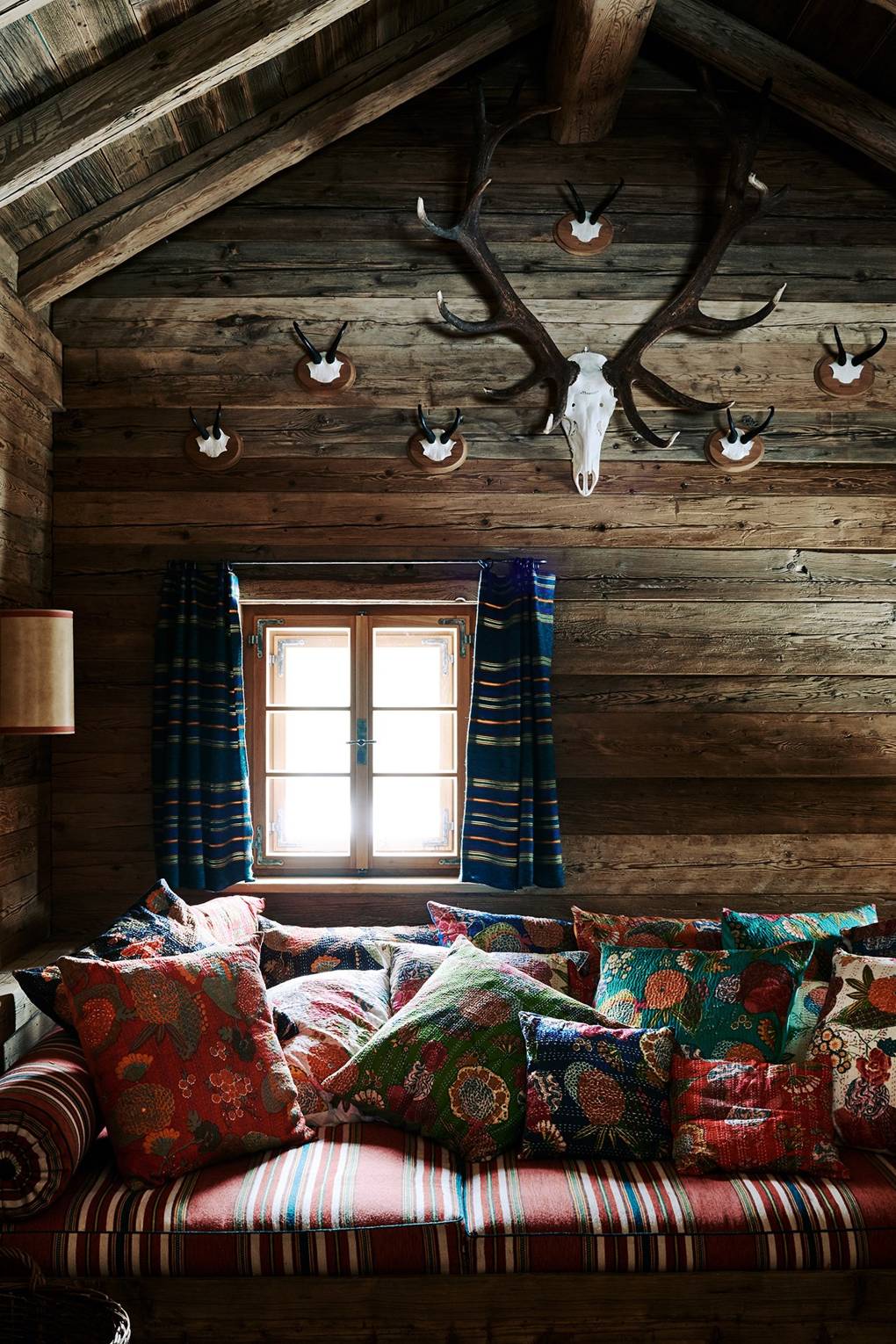 An Alpine Chalet designed by Tino Zervudachi. House and Garden. Michael Sinclair Photography.