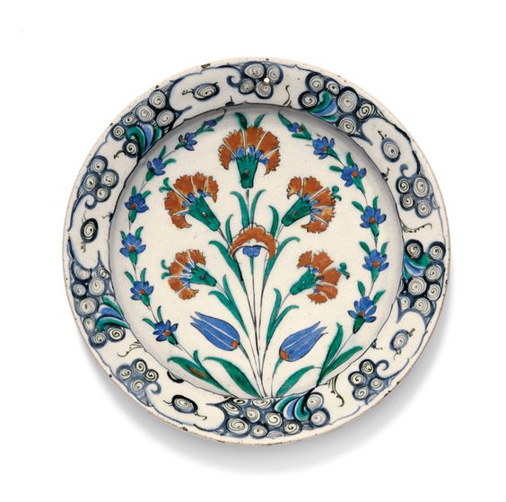 iznik carnation plate