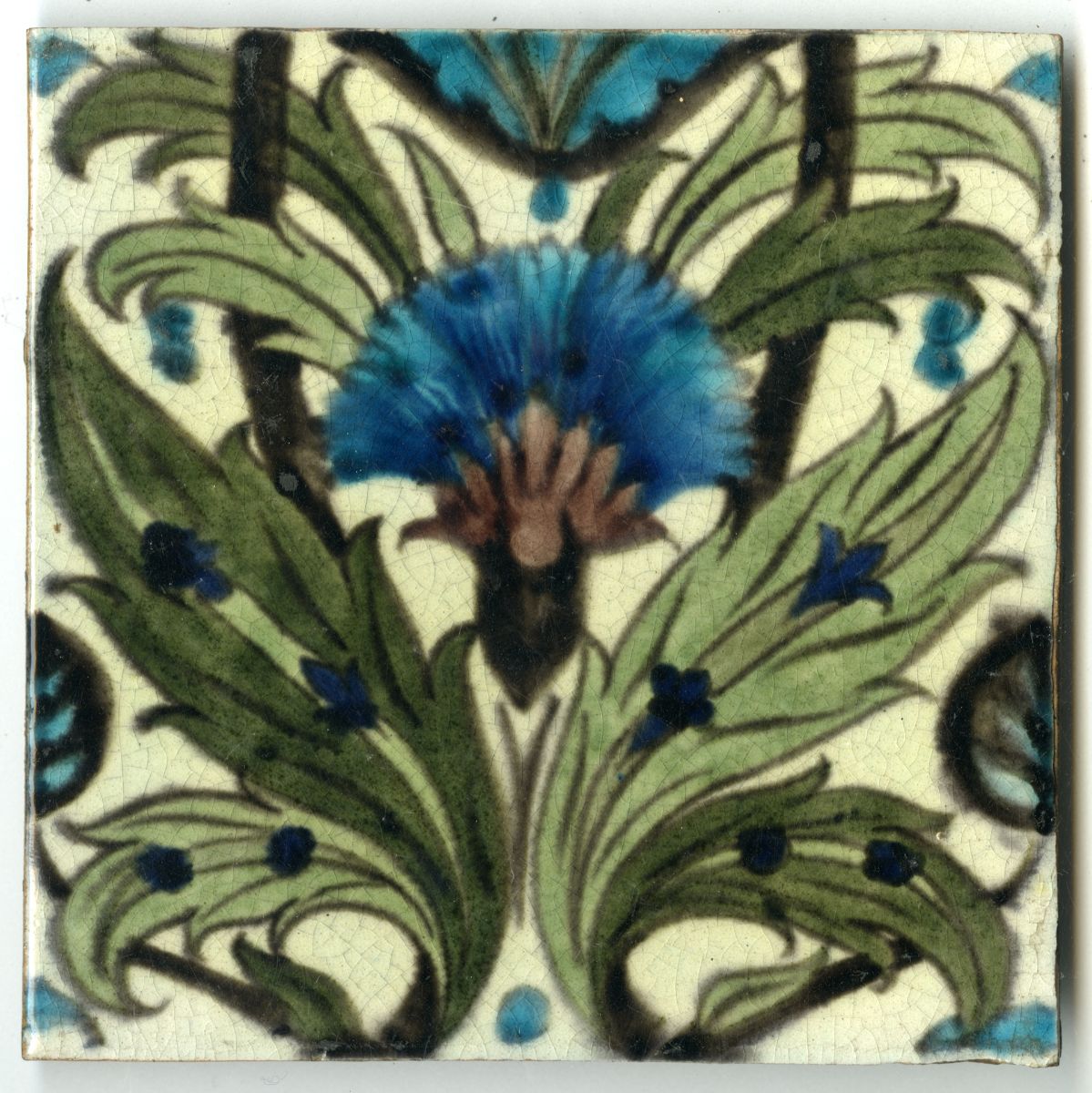 william de morgan tile