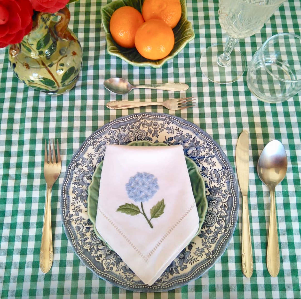 Gloria Gonzalez tablesetting bonadea napkin