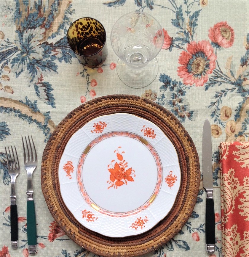 Pepa Yuste tablesetting