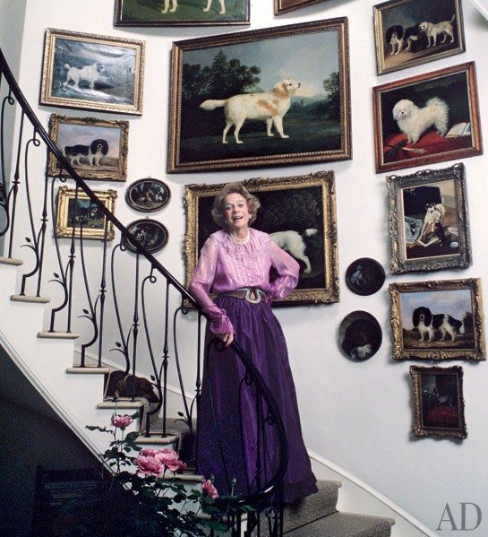 Brooke Astor dog paintings