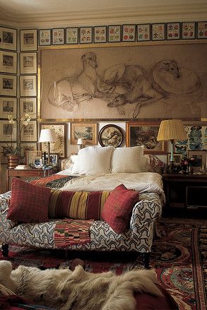 Robin Birley London bedroom