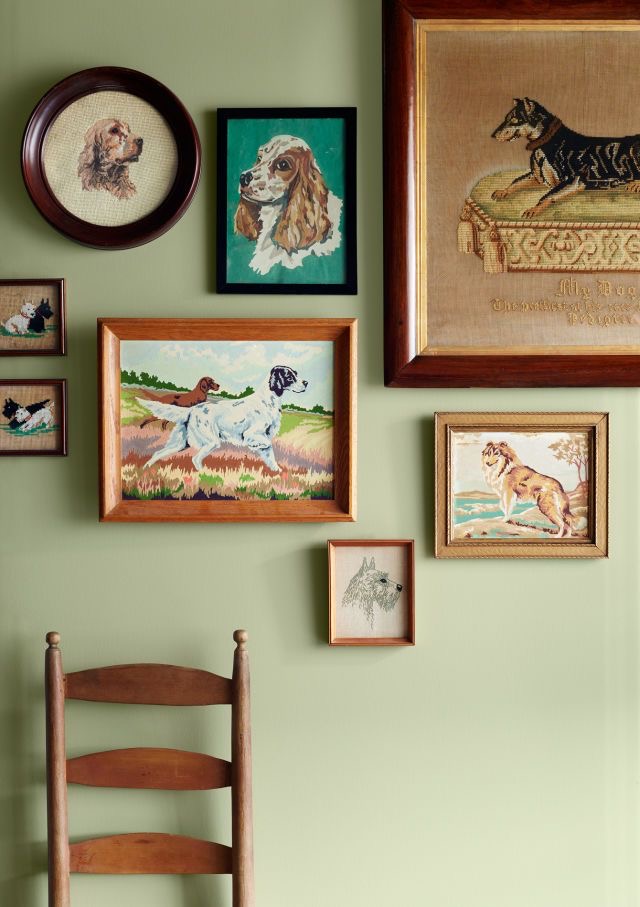 dog gallery wall