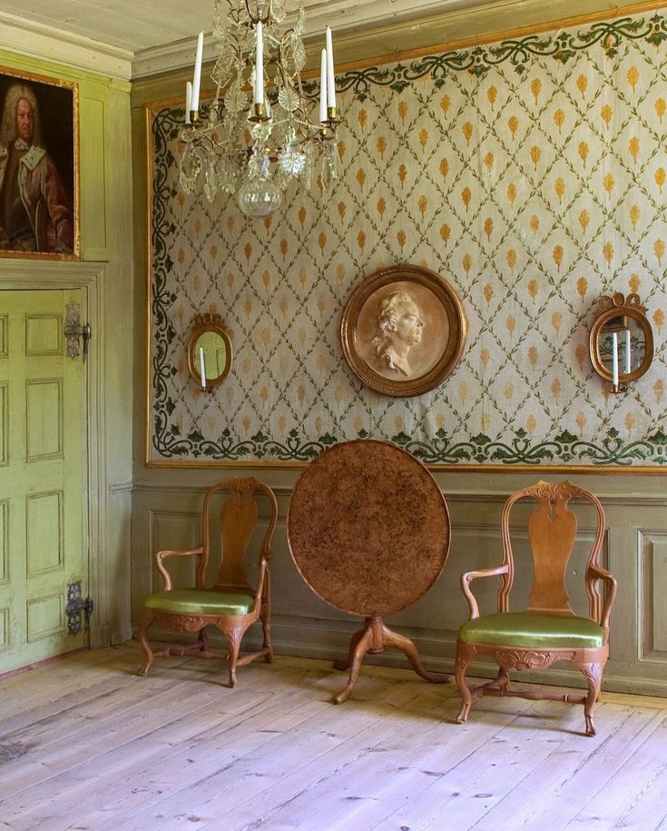 Stola Manor Stola -Manor-Swedish 18th century decor