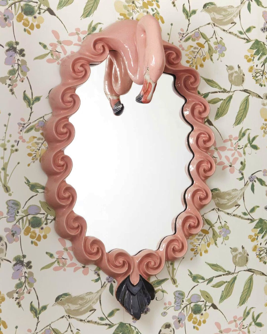 Gail Dooley Mirror Flamingo Victoria Stainow